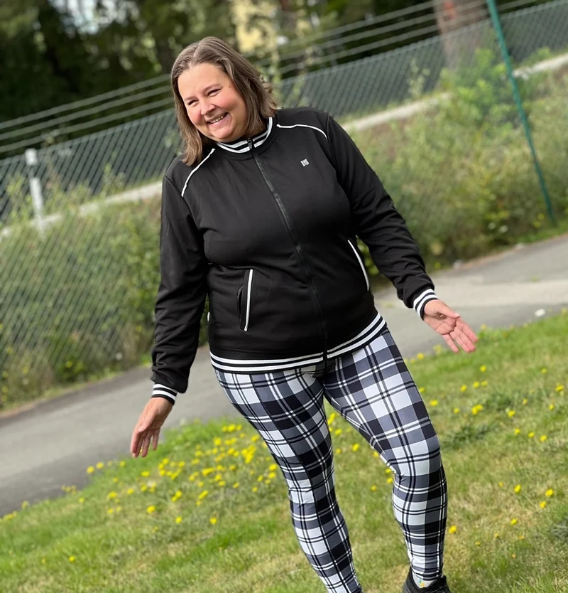 Träningsjacka Svart