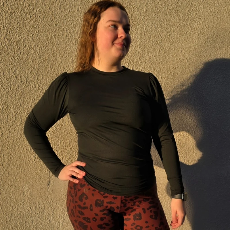 Långärmad Topp Lux