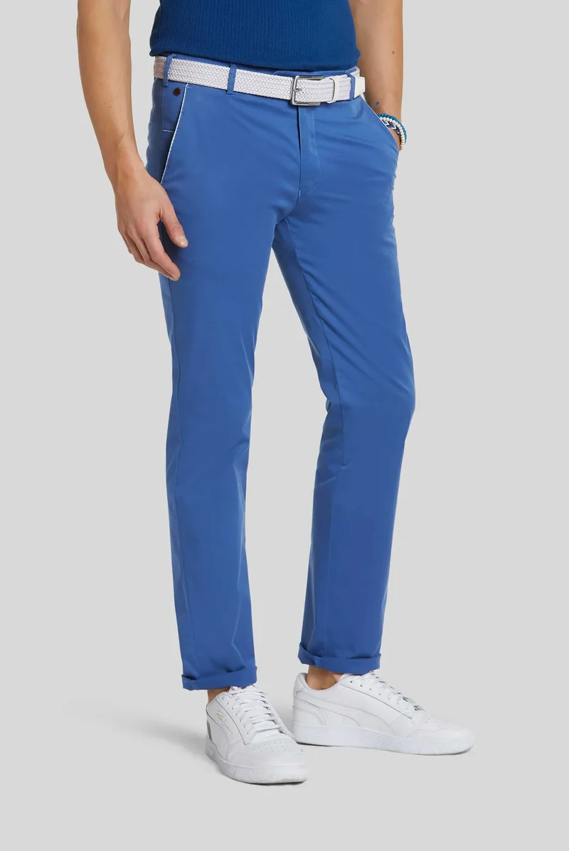 New York chinos blå vår/sommar)