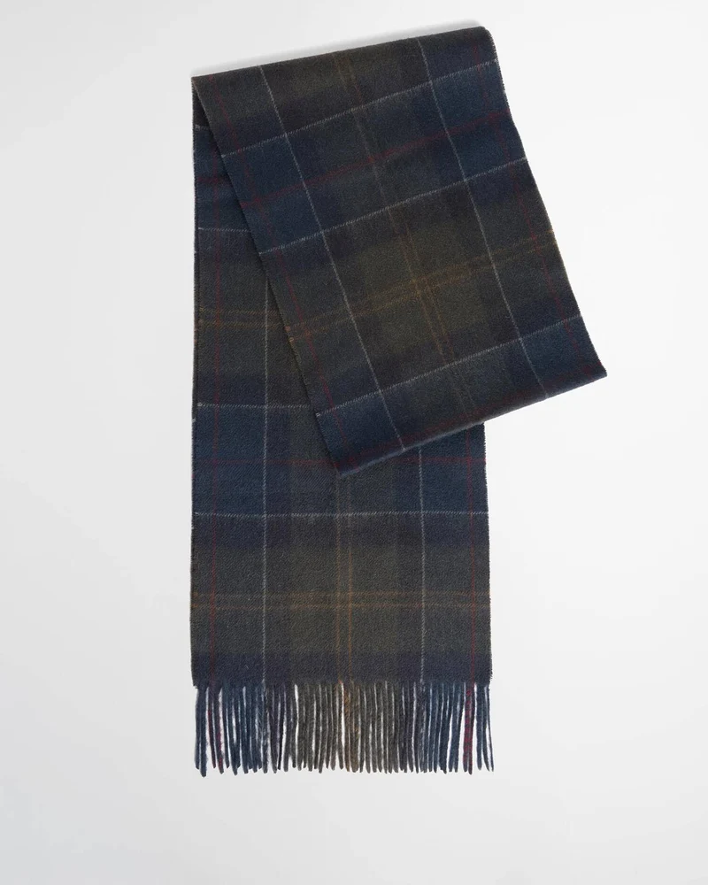 Barbour Tartan Scarf / Shadow Classic