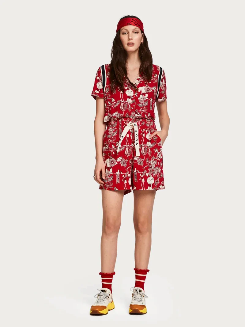 Printed Hawaii Shirt Brutus