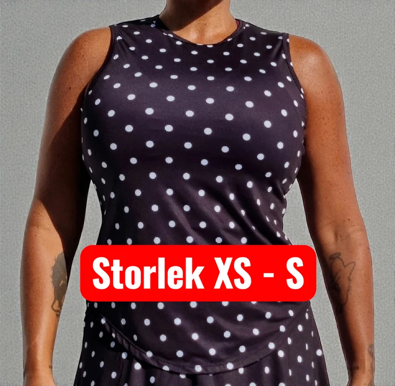 Prickigt Linne Svart